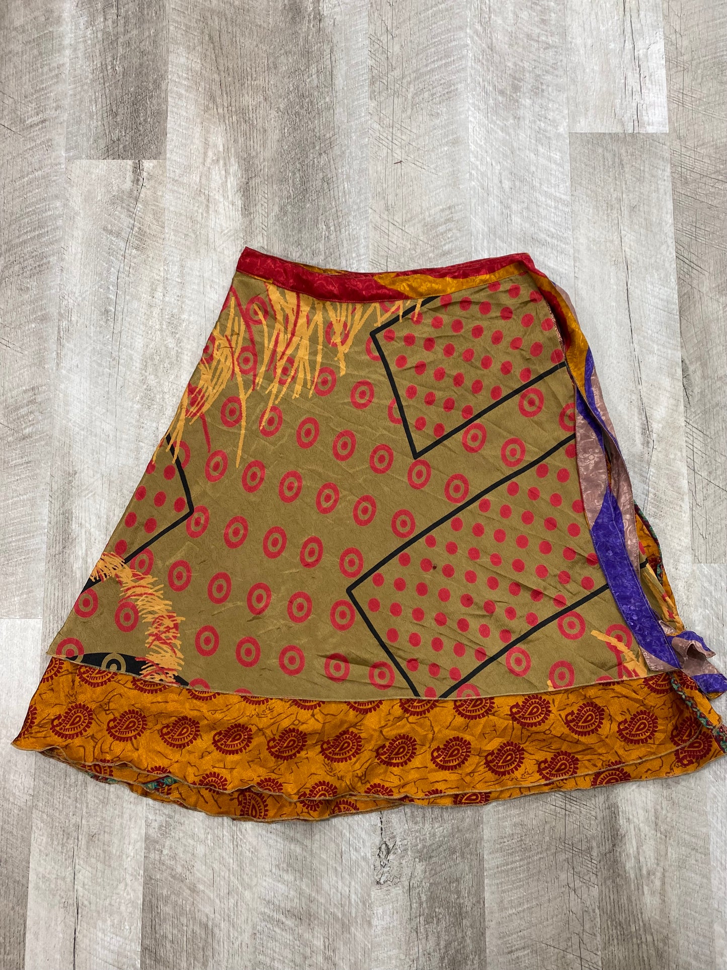 Make a Statement Wrap Skirt - Calf Length - Goddess Size