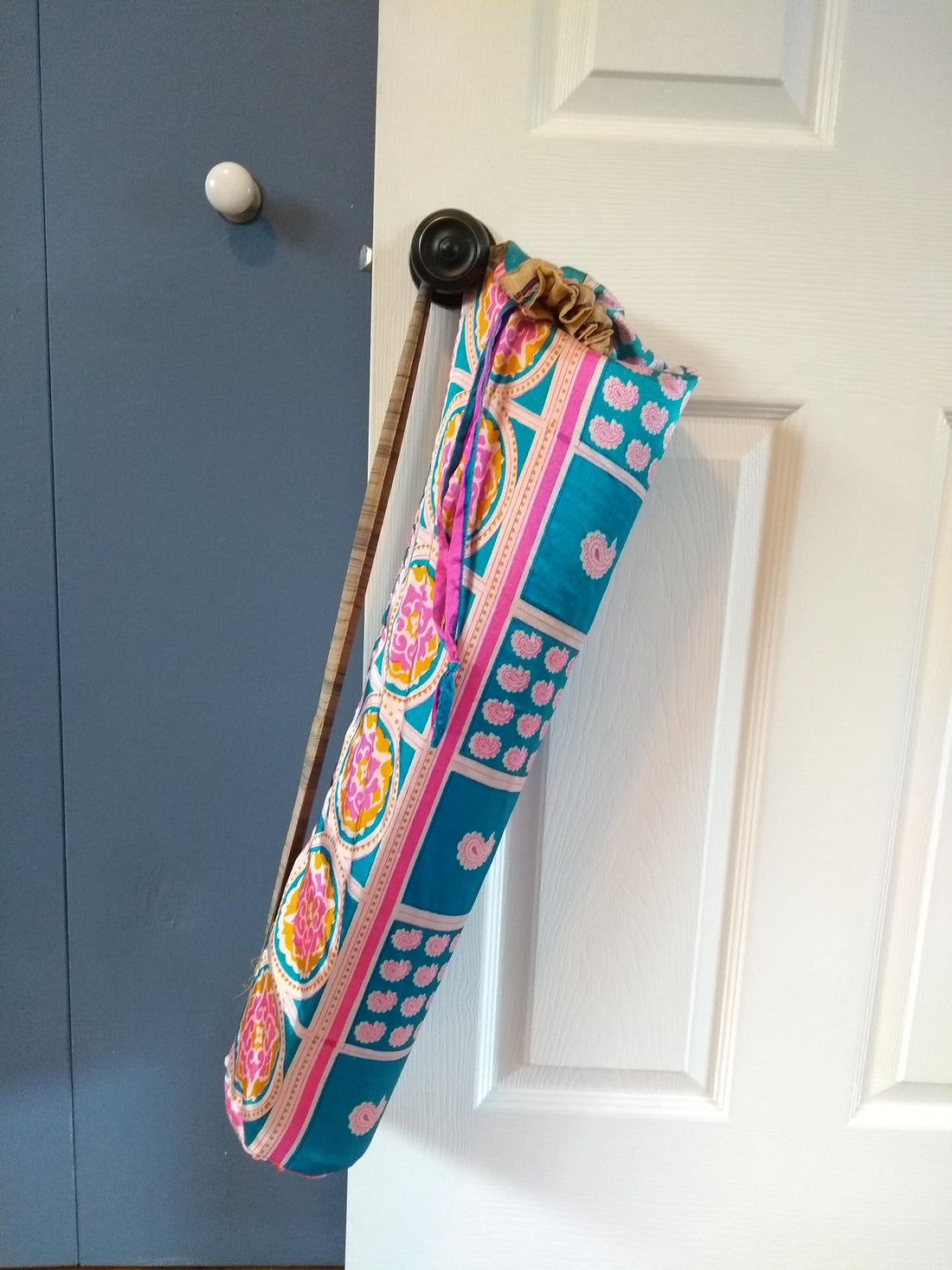 Upcycled Yoga Mat Bag