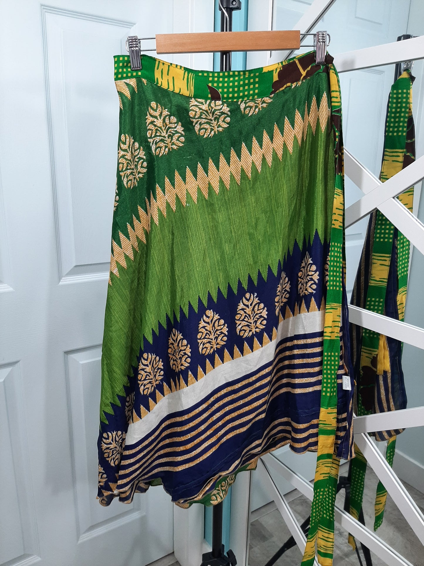 Garden Escape Wrap Skirt - Calf Length - Goddess Size