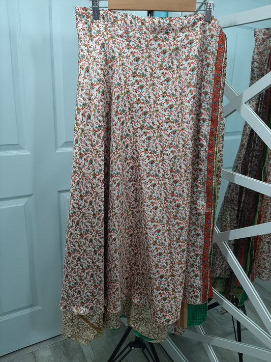 Tangled Wrap Skirt - Ankle Length - Goddess Size