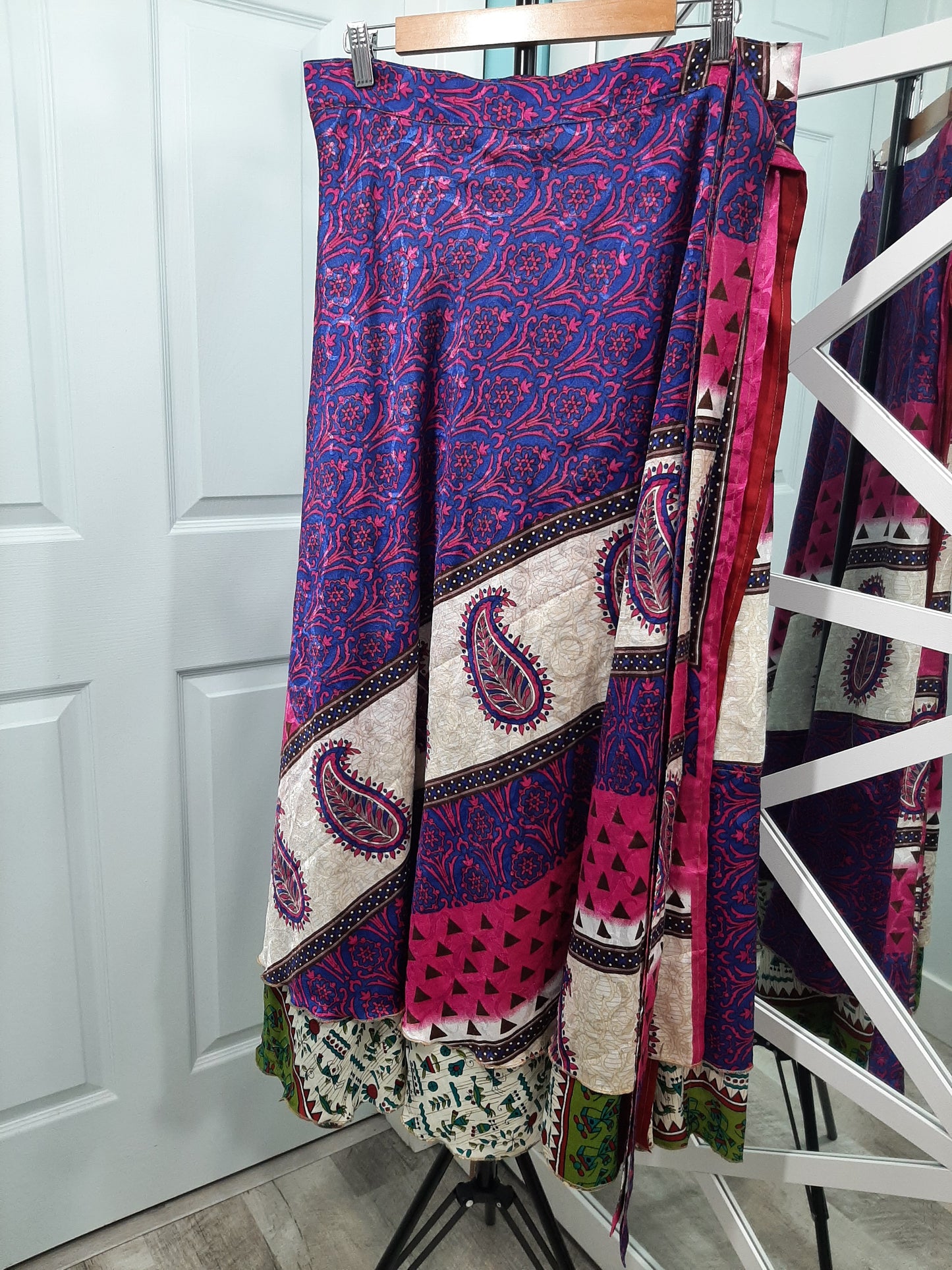 Young and Fun Wrap Skirt - Ankle Length - Goddess Size