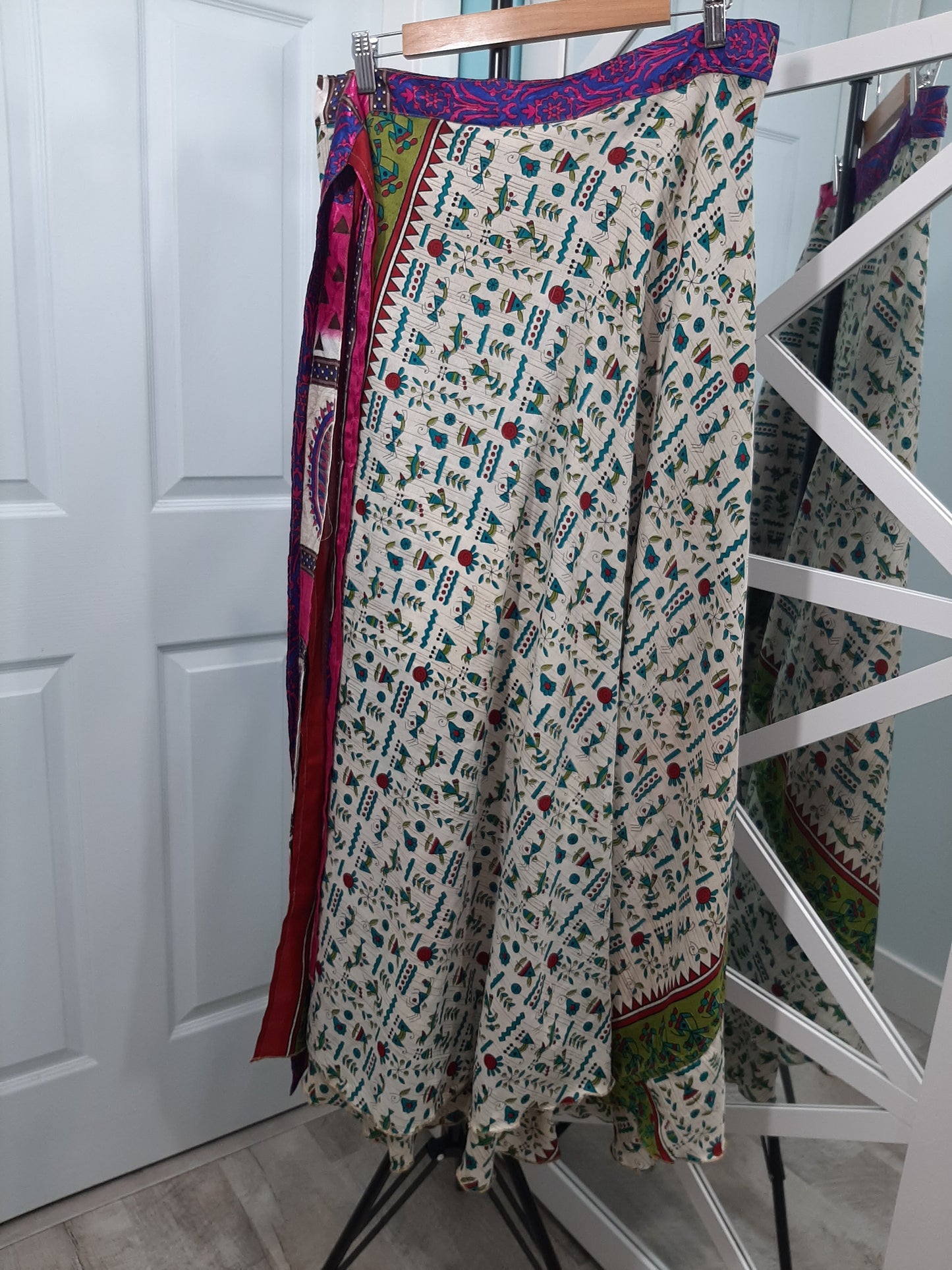 Young and Fun Wrap Skirt - Ankle Length - Goddess Size