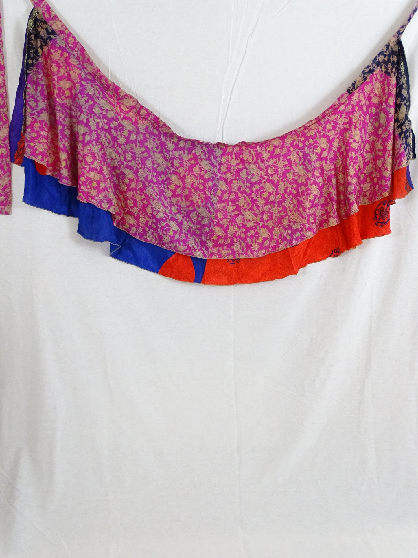 Hot and Cold Mini Sari Wrap Skirt - XL Size