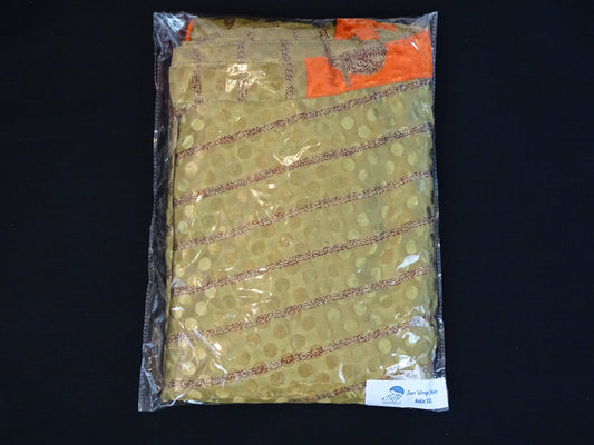 Mystery Sari Wrap Skirt 31 - Ankle Length - Goddess Size
