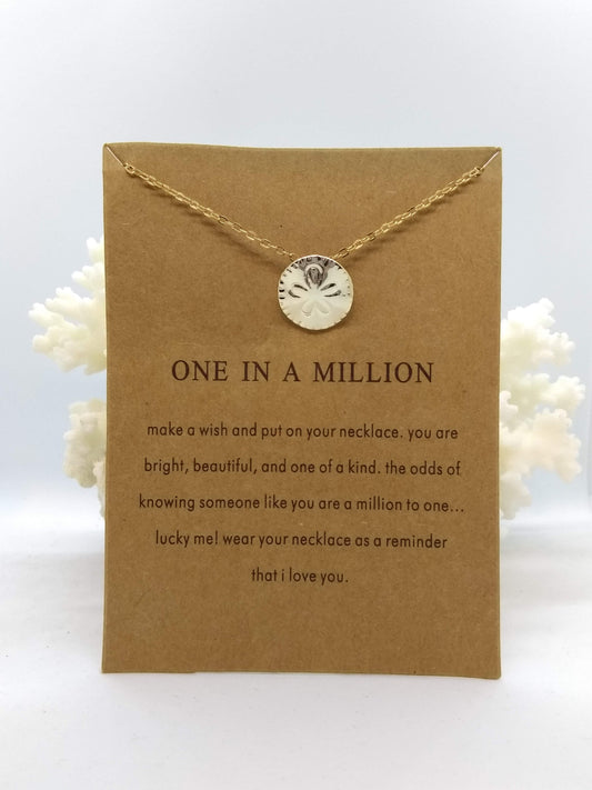 Sand Dollar Necklace - One in a Million