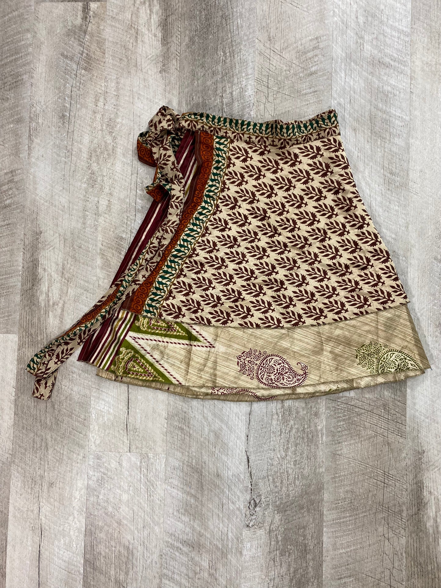 Ceres Mini Sari Wrap Skirt - Regular Size
