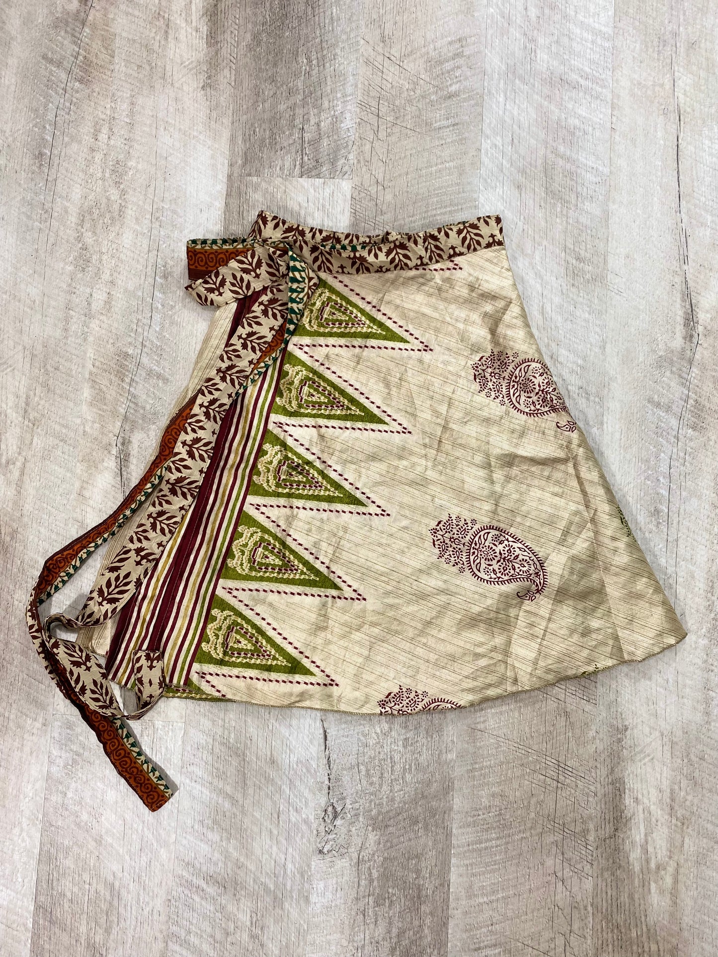 Ceres Mini Sari Wrap Skirt - Regular Size