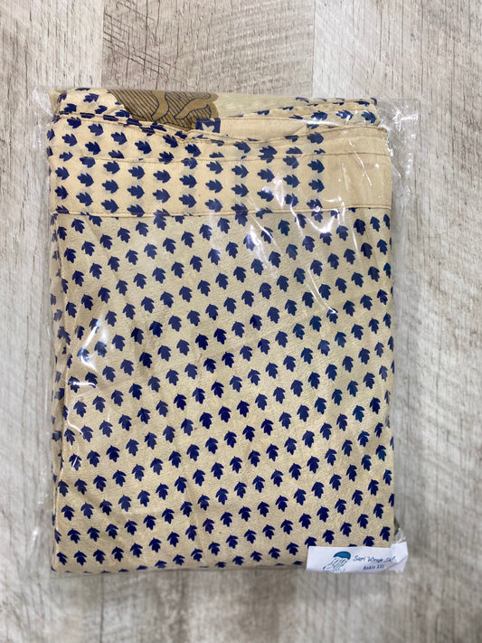 Mystery Sari Wrap Skirt 43 - Ankle Length - Goddess Size