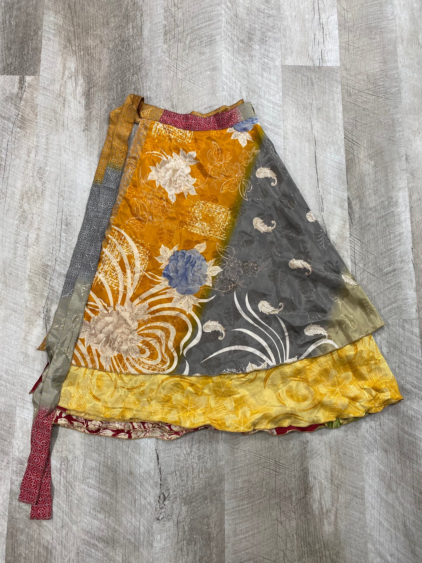 Joyful Wrap Skirt - Calf Length - Regular Size