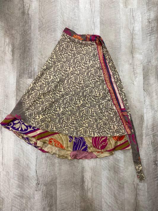 Same Wave Length Wrap Skirt - Ankle Length - Regular Size