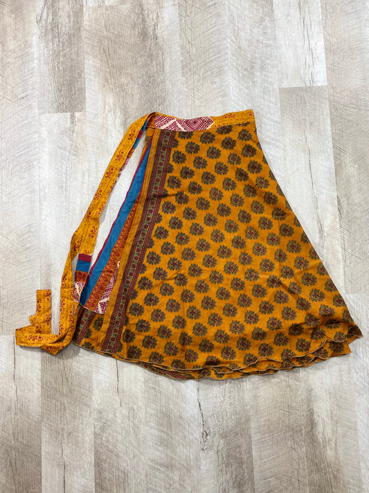 Ketchup & Mustard Wrap Skirt - Calf Length - XL Size